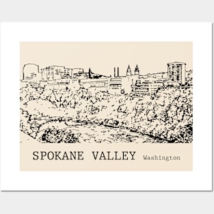 Spokane Valley Washington Posters and Art